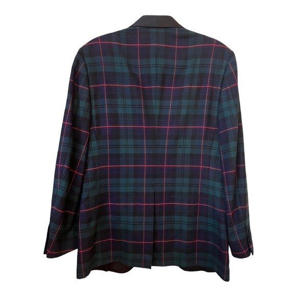 Brooks Brothers Fitzgerald Tartan Flannel Shawl JacketSz 38R - Picture 2 of 8